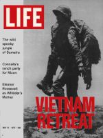 Life Magazine, May 12, 1972 - Vietnam soldier carries wounded buddy