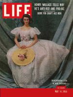 Life Magazine, May 14, 1956 - Gainsborough look, fashion