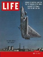 Life Magazine, May 20, 1957 - Aerial eyepopper, vertical jet