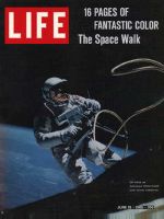 Life Magazine, June 18, 1965 - Astronaut Ed White during spacewalk