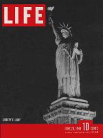 Life Magazine, June 26, 1944 - Statue of Liberty