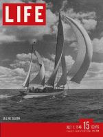 Life Magazine, July 1, 1946 - Sailboat