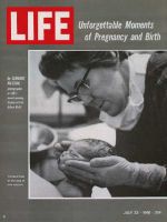 Life Magazine, July 22, 1966 - Birth, newborn baby