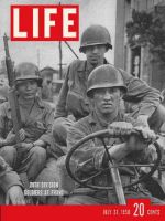 Life Magazine, July 31, 1950 - Soldiers in jeep, korea