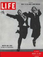 Life Magazine, August 13, 1951 - Dean Martin and Jerry Lewis