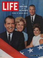 Life Magazine, August 16, 1968 - Mr. and Mrs. Richard M. Nixon, Mr. and Mrs. Spiro Agnew