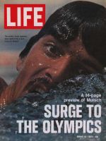 Life Magazine, August 18, 1972 - Olympic swimmer Mark Spitz