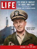 Life Magazine, September 1, 1958 - Subpolar crossing