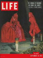 Life Magazine, September 28, 1953 - Biarritz ball