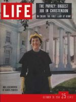 Life Magazine, October 20, 1958 - Mamie Eisenhower