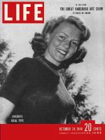 Life Magazine, October 24, 1949 - Swedes' ideal: Haide Goranson