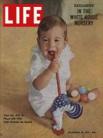 Life Magazine, November 24, 1961 - John F. Kennedy Jr. at one