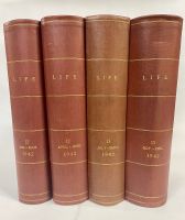 1942 Complete Year - All 52 Professionally Bound Issues in 4 Volumes -  with indexes