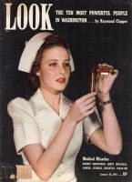 Look Magazine, January 28, 1941 - Larraine Day is a pretty nurse for the cover story on medical miracles