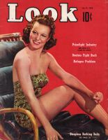 Look Magazine, January 31, 1939 - Yvonne Duval Strapless