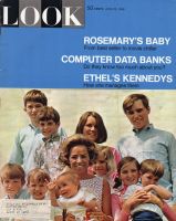 Look Magazine, June 25, 1968 - Ethel Kennedy and her Family