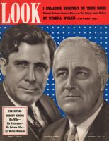 Look Magazine, September 10, 1940 - Wendell L Wilkie and Franklin D Roosevelt