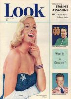 Look Magazine, October 21, 1952 - Roxanne showing New York fashions 
