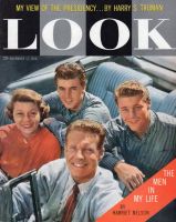 Look Magazine, November 11, 1958 - Harriet Nelson