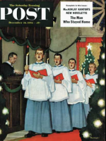 Saturday Evening Post, December 26, 1953 - Boys Christmas Choir