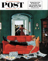 Saturday Evening Post, February 6, 1954 - Sunday Visitors 