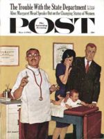 Saturday Evening Post, March 3, 1962 - Baby's First Shot