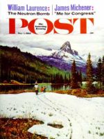 Saturday Evening Post, May 5, 1962 -  Spring Warms the Mountains