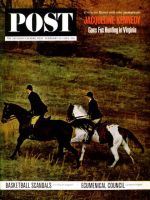 Saturday Evening Post, February 23, 1963 - Jackie Kennedy Foxhunting
