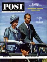 Saturday Evening Post, April 27, 1963 - Queen Elizabeth & Prince Phillip