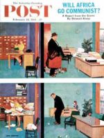 Saturday Evening Post, February 18, 1961 - Putting Time in the Office