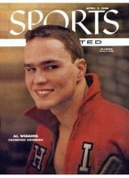 Sports Illustrated, April 2, 1956 - Al Wiggins-Ohio State swimmer