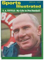 Sports Illustrated, August 16, 1965 - Y. A. Tittle