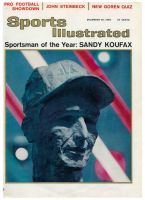 Sports Illustrated, December 20, 1965 - Sandy Koufax, Los Angeles Dodgers