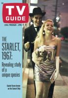 TV Guide, April 15, 1967 - Starlet Karen Jensen on the Sunset Strip