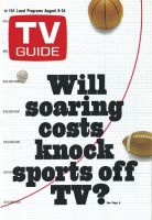 TV Guide, August 9, 1969 - Will soaring costs knock sports off TV?