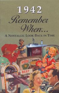 1942 Remember When Booklet