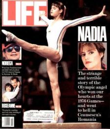 Life Magazine, March 1, 1990 - Nadia Comaneci